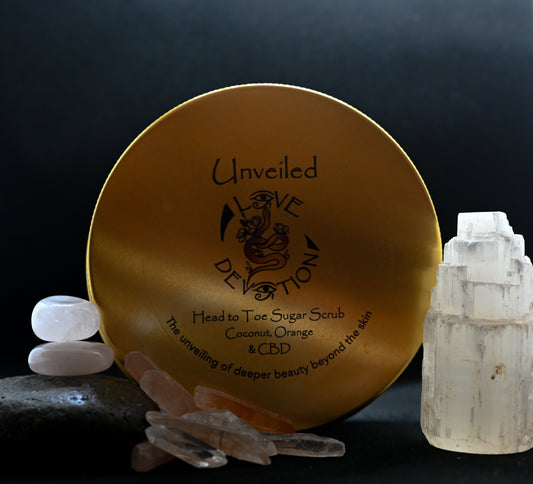Unveiled Scrub - CBD Body & Face Coconut Sugar Scrub